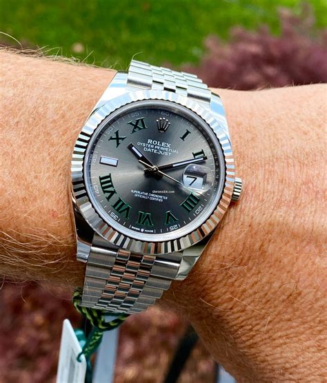 rolex wimbledon gold jubilee|rolex datejust 41 white jubilee.